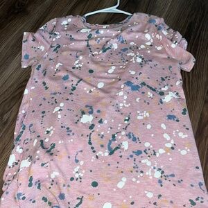 Cute paint splattered shirt
